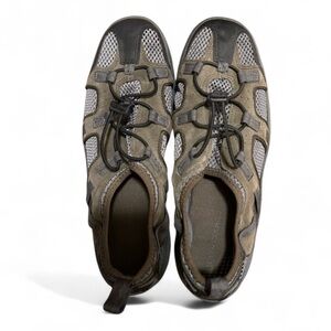 Land’s End Brown and Gray Water Shoes, Size 9
